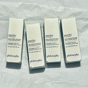 Philosophy Pore Extractor Clay Mask Samples (4)